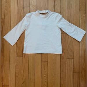 Ann Taylor Ivory Knit Top